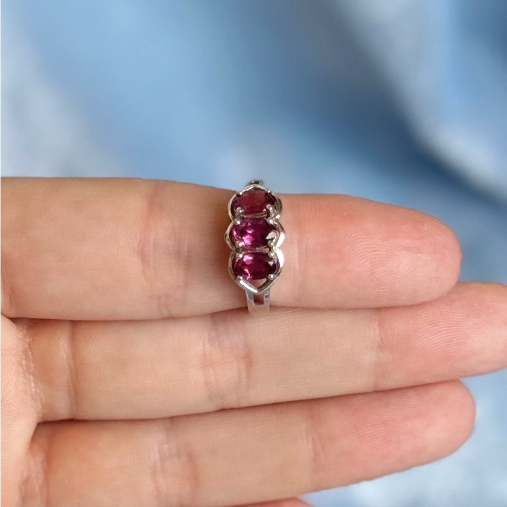 Pretty In Pink Tourmaline Ring